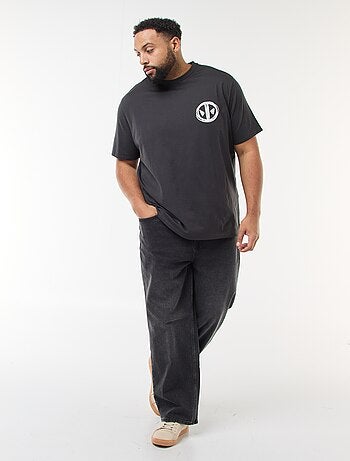 T-shirt estampado 'Marvel' 'Deadpool' em algodão liso