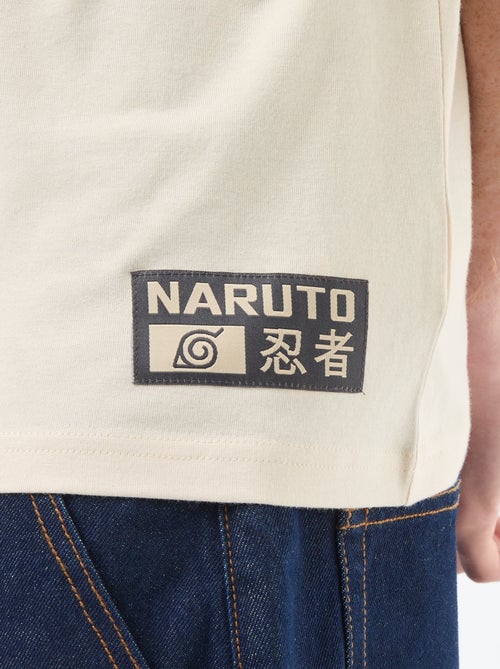 T-shirt estampado 'Naruto' em algodão liso - Kiabi