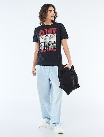 T-shirt estampado 'Nirvana'