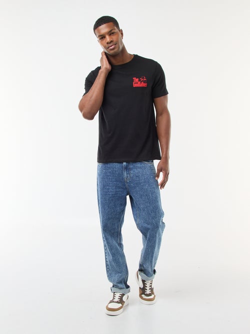T-shirt estampado 'O Padrinho' de manga curta - Kiabi