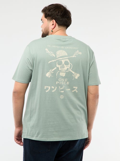 T-shirt estampado 'One Piece' - Kiabi