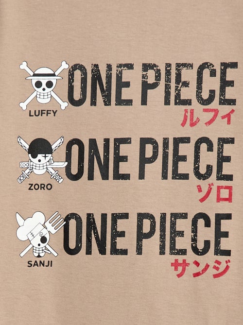 T-shirt estampado 'One Piece' - Kiabi