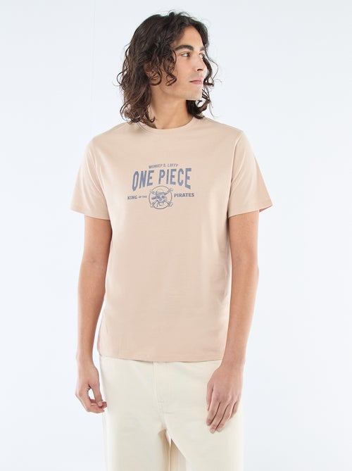 T-shirt estampado 'One Piece' - Kiabi