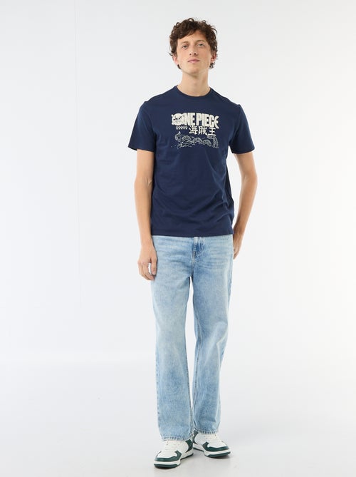 T-shirt estampado 'One Piece' - Kiabi T-shirt estampado 'One Piece' - Kiabi