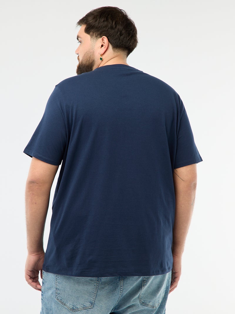 T-shirt estampado 'One Piece' Preto - Kiabi