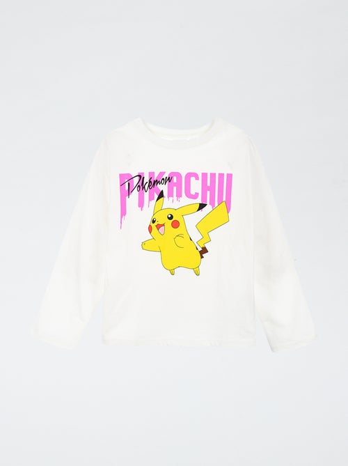T-shirt estampado 'Pikachu' - Kiabi