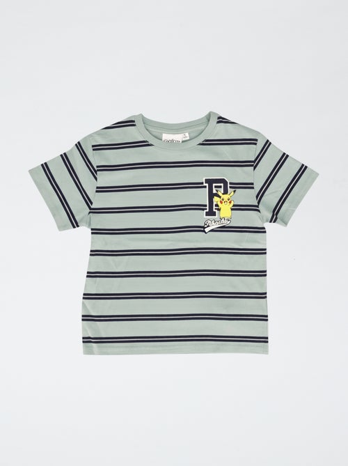 T-shirt estampado 'Pokémon' de manga curta - Kiabi