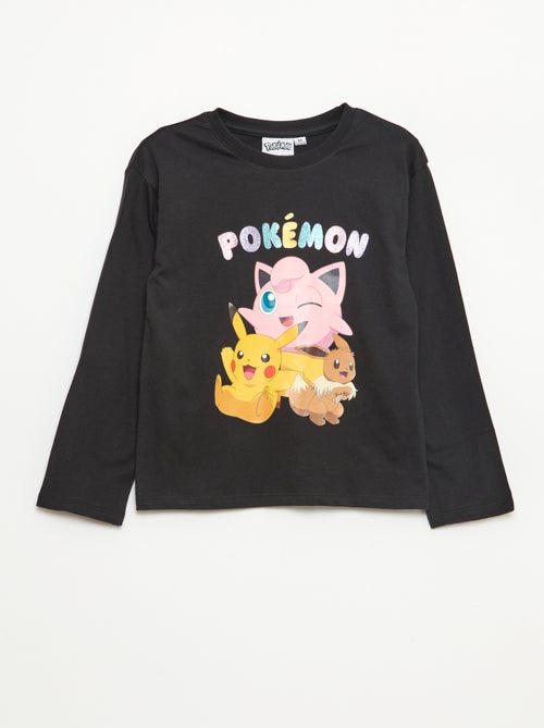 T-shirt estampado 'Pokémon' liso - Kiabi