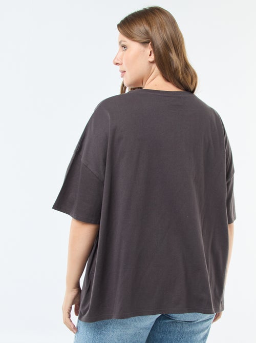 T-shirt estampado 'Queen' - Kiabi