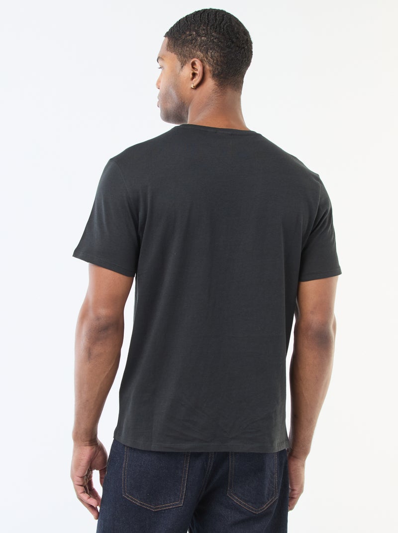 T-shirt estampado 'Red Hot Chili Peppers' Preto - Kiabi