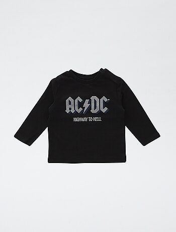 T-shirt estampado 'Rolling Stones' em algodão liso