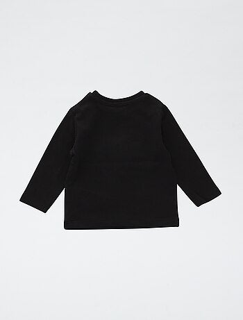 T-shirt estampado 'Rolling Stones' em algodão liso