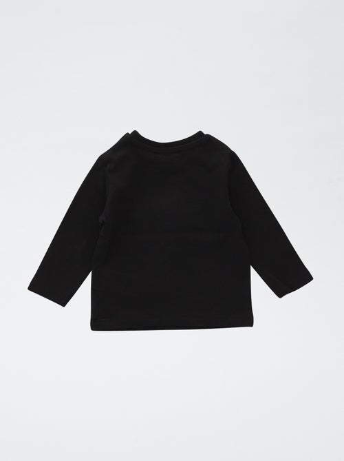 T-shirt estampado 'Rolling Stones' em algodão liso - Kiabi