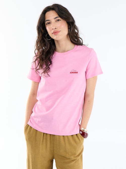 T-shirt estampado - Kiabi