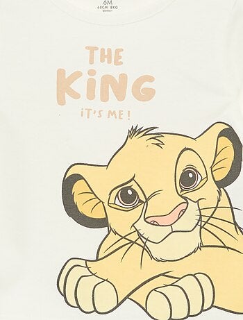 T-shirt estampado "Simba" "Disney