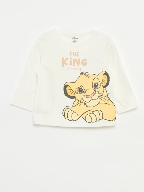 T-shirt estampado "Simba" "Disney" - Kiabi