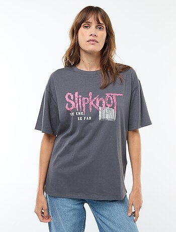 T-shirt estampado 'Slipknot'
