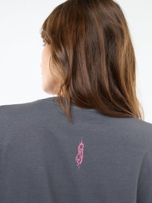 T-shirt estampado 'Slipknot' - Kiabi