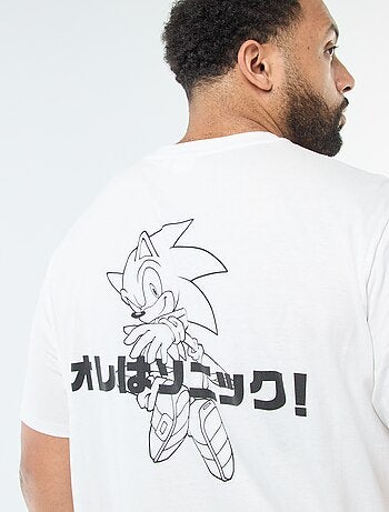 T-shirt estampado 'Sonic'