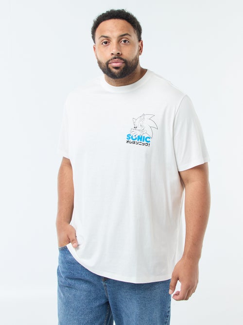 T-shirt estampado 'Sonic' - Kiabi