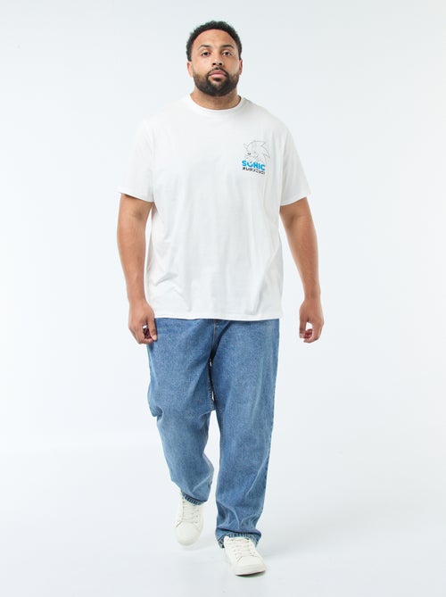 T-shirt estampado 'Sonic' - Kiabi