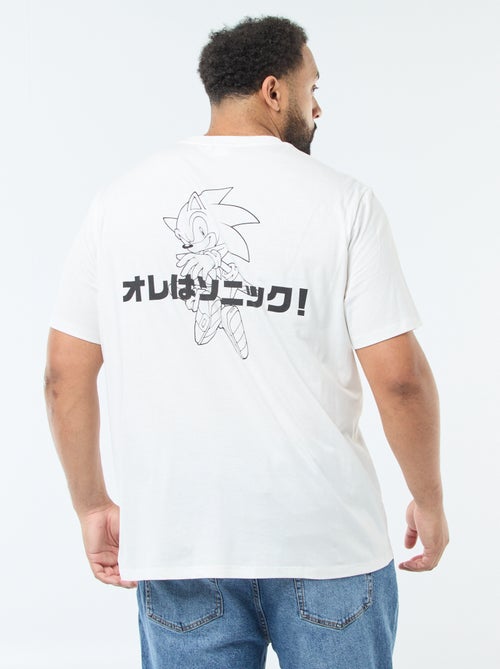 T-shirt estampado 'Sonic' - Kiabi