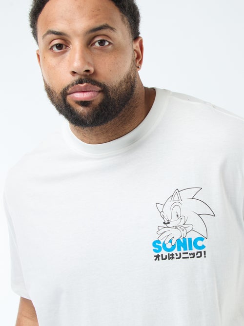 T-shirt estampado 'Sonic' - Kiabi