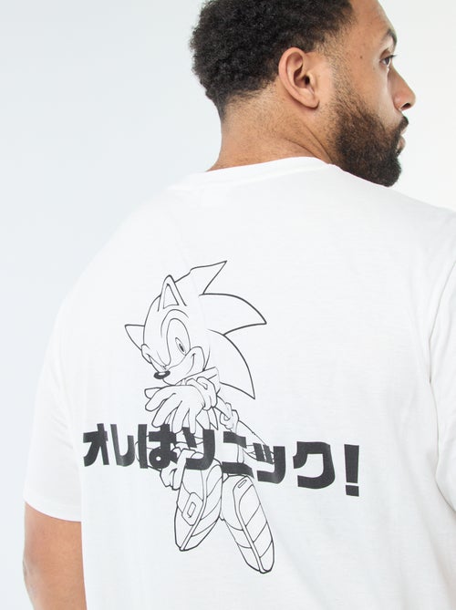 T-shirt estampado 'Sonic' - Kiabi