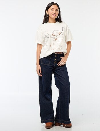 T-shirt estampado 'Stitch'