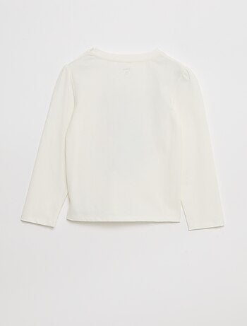 T-shirt estampado 'Stitch' manga curta - So Easy