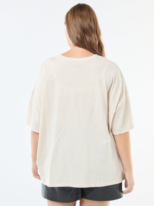 T-shirt estampado 'The Rolling Stones' - Kiabi