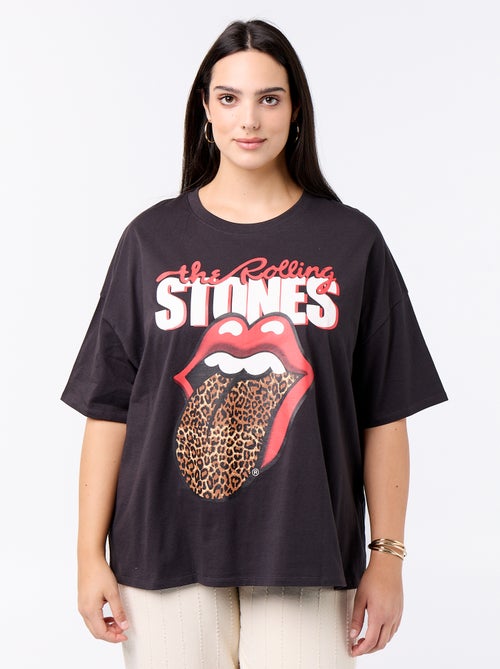 T-shirt estampado \'The Rolling Stones\' - Kiabi