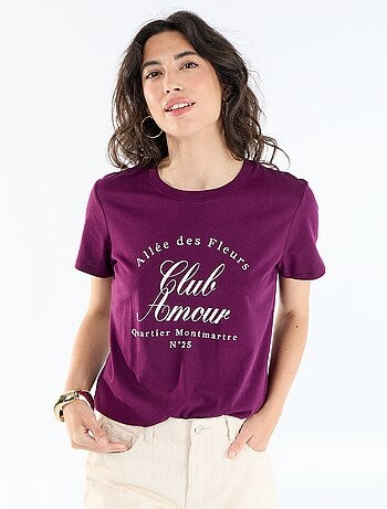 T-shirt estampado