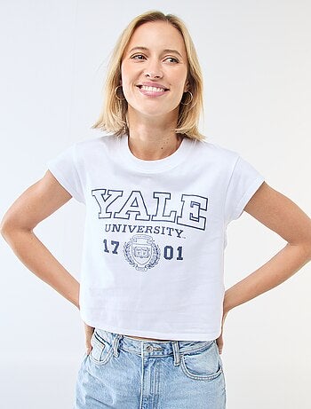 T-shirt estampado 'Yale'