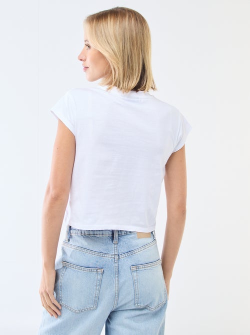 T-shirt estampado 'Yale' - Kiabi