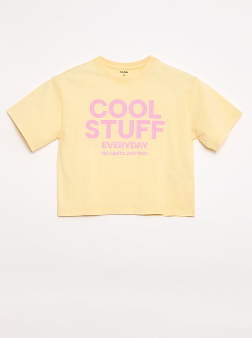 T-shirt estilo americano - Kiabi