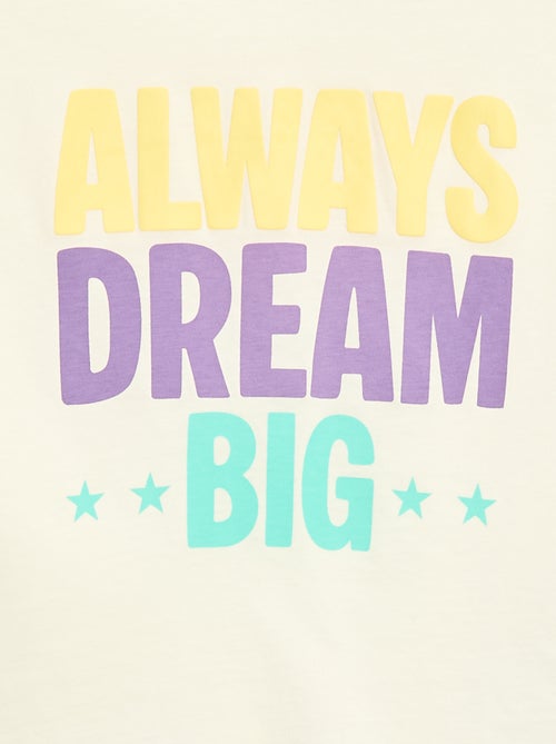 T-shirt estilo americano - Kiabi