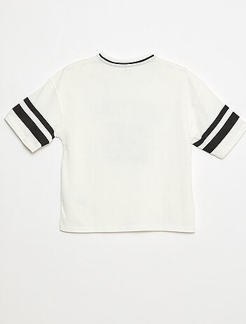 T-shirt estilo basebol