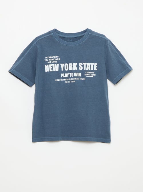 T-shirt estilo basquetebol - Kiabi