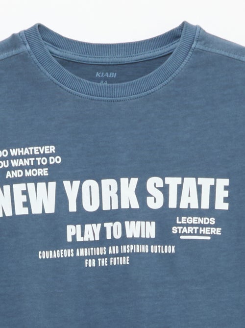 T-shirt estilo basquetebol - Kiabi