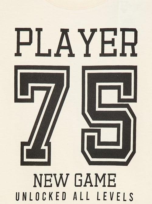 T-shirt estilo basquetebol - Kiabi