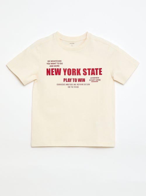 T-shirt estilo basquetebol - Kiabi