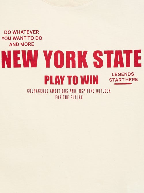 T-shirt estilo basquetebol - Kiabi