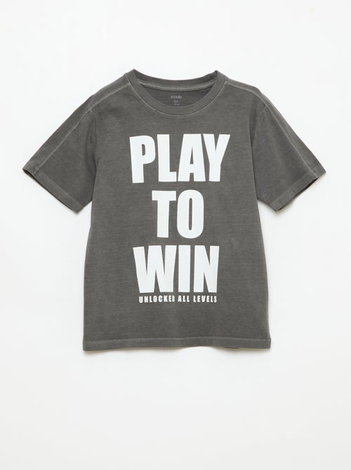 T-shirt estilo basquetebol - Kiabi