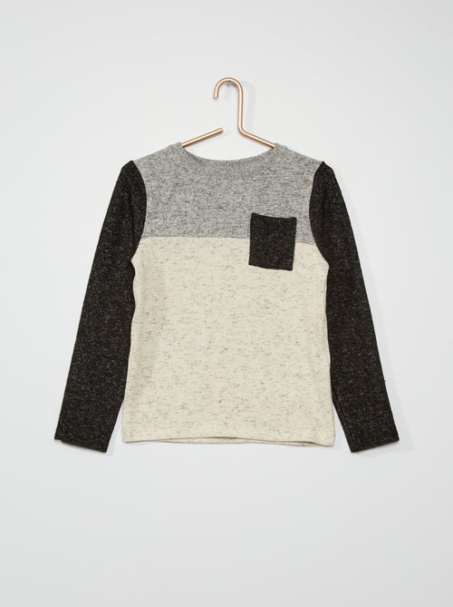 T-shirt estilo 'color-block' - Kiabi