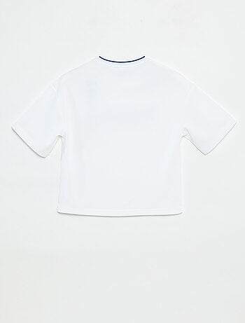 T-shirt estilo desporto americano