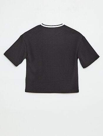 T-shirt estilo desporto americano