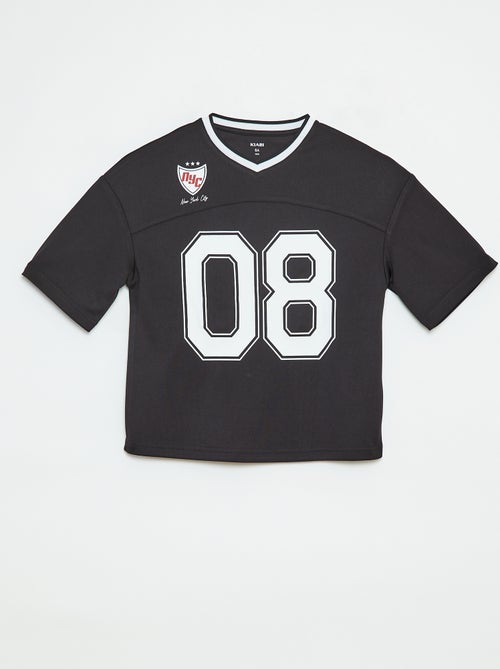 T-shirt estilo desporto americano - Kiabi