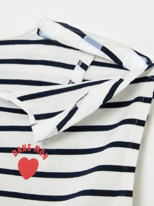 T-shirt estilo marinheiro  - So Easy - Kiabi