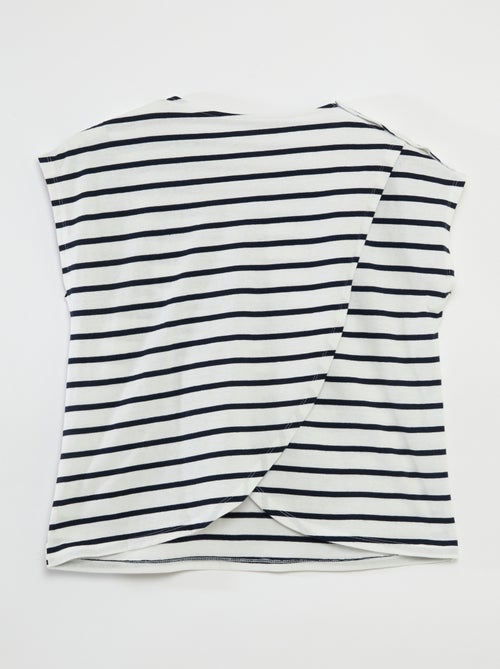 T-shirt estilo marinheiro  - So Easy - Kiabi